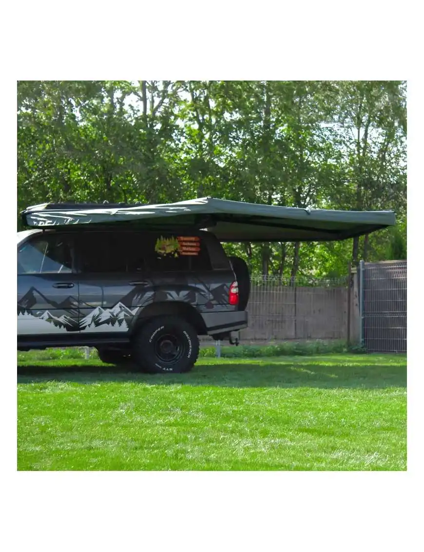 Zadaszenie Batwing II Premium 270° 2,5 M Zielony Kierowca | Szekla4x4.pl Zadaszenie Batwing II Premium 270° 2,5 M Zielony Kierowca | Szekla4x4.pl