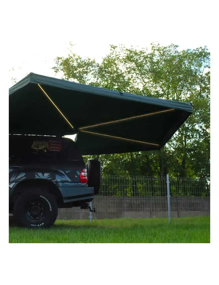 Zadaszenie Batwing II Premium 270° 2,5 M Zielony Kierowca | Szekla4x4.pl Zadaszenie Batwing II Premium 270° 2,5 M Zielony Kierowca | Szekla4x4.pl