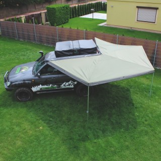 Zadaszenie Wild Camp HEX 270° 2 m zielone – strona kierowcy - ujęcie 2