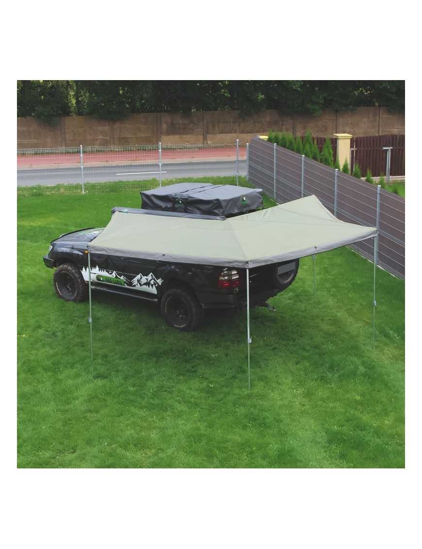Wild Camp HEX 270° Awning 2m – Driver Side