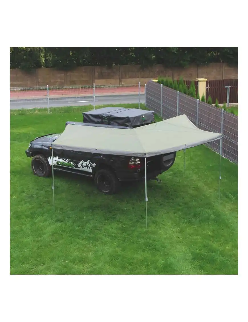 Wild Camp HEX 270° Awning 2m – Driver Side
