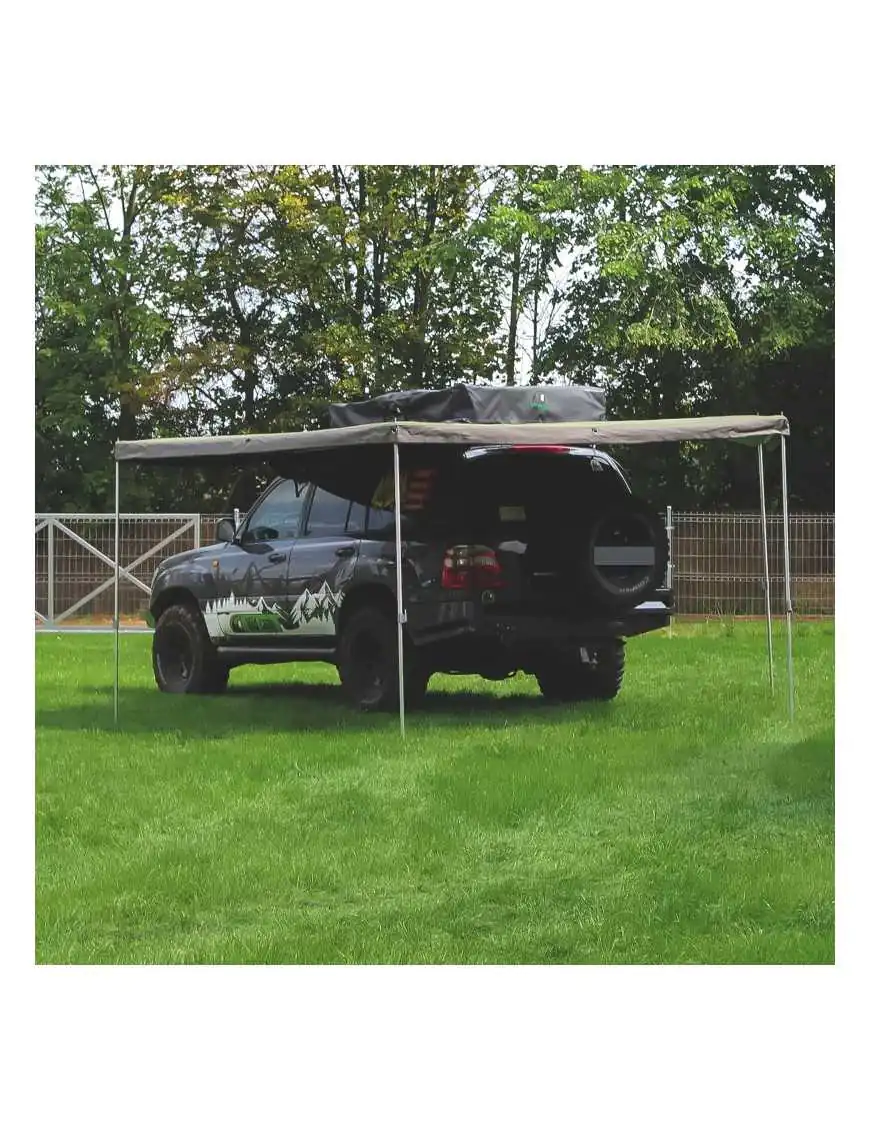 Wild Camp HEX 270° Awning 2m – Driver Side