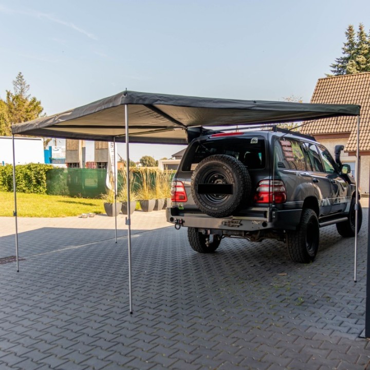Zadaszenie Wild Camp HEX 270° 2 m zielone – strona kierowcy - ujęcie 9