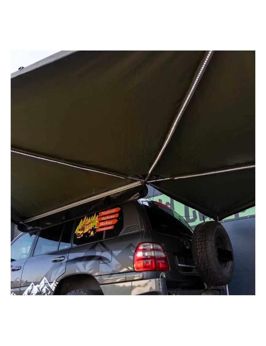 Wild Camp HEX 270° Awning 2m – Driver Side