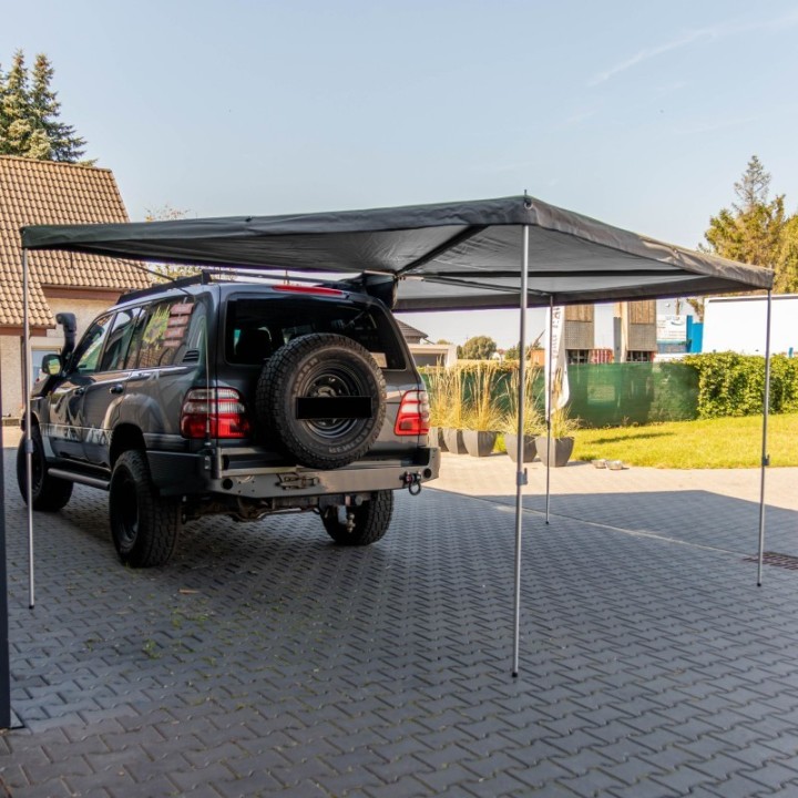 Zadaszenie Wild Camp HEX 270° 2 m szare – strona pasażera - ujęcie 8