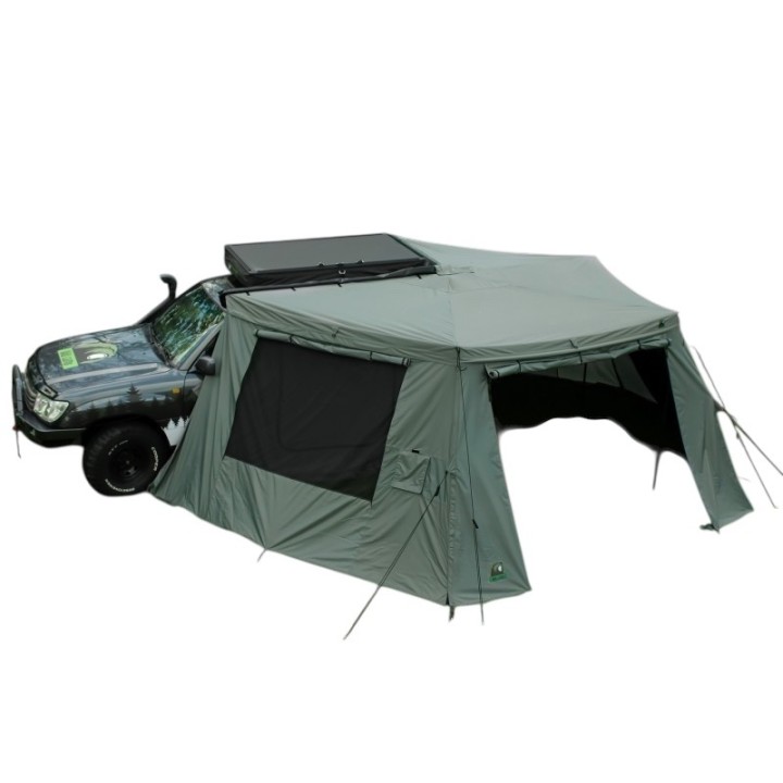 Przedsionek Wild Camp Batwing II Premium 2,5 m – kierowca, zielony