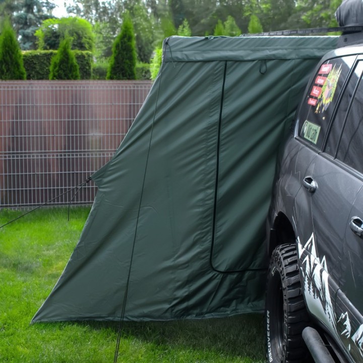 Przedsionek Wild Camp Batwing II Premium 2,5 m – kierowca, zielony - ujęcie 8