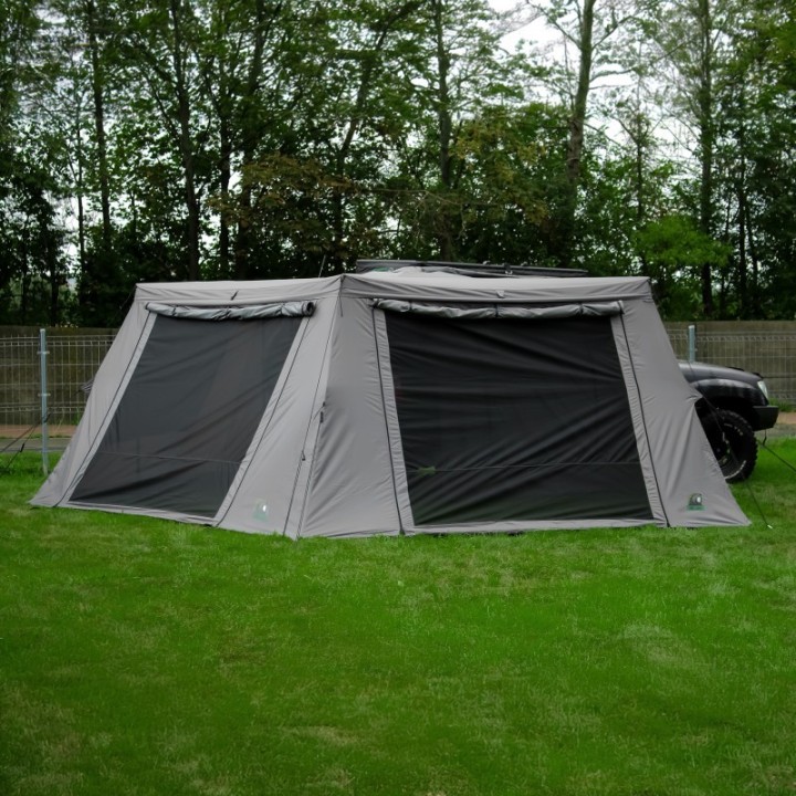Przedsionek Wild Camp Batwing II Premium 2,5 m – pasażer, szary - ujęcie 4