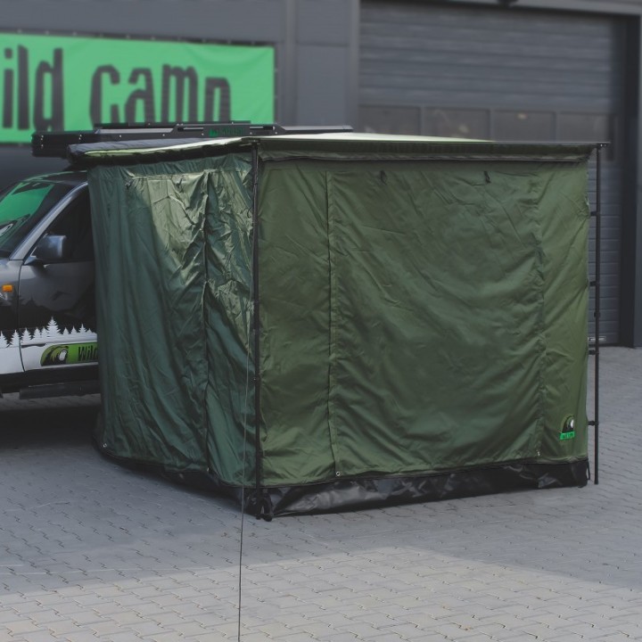 Namiot do markizy Wild Camp 2,5 x 3 m zielony - ujęcie 3