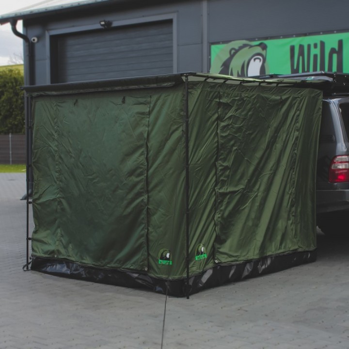 Namiot do markizy Wild Camp 2,5 x 3 m zielony - ujęcie 4