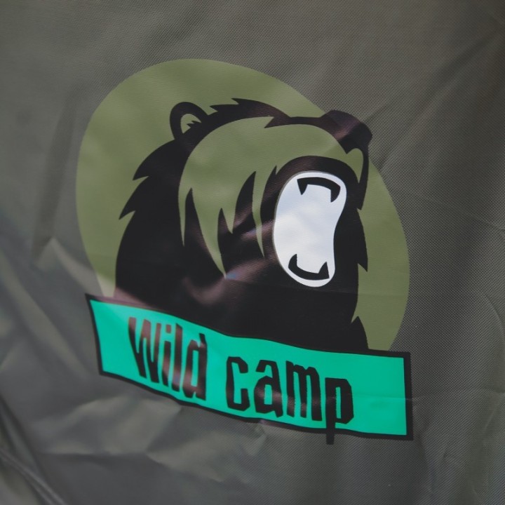 Namiot do markizy Wild Camp 2,5 x 3 m zielony - ujęcie 10