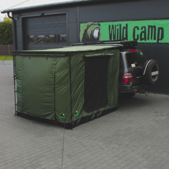 Namiot do markizy Wild Camp 2,5 x 3 m zielony - ujęcie 14