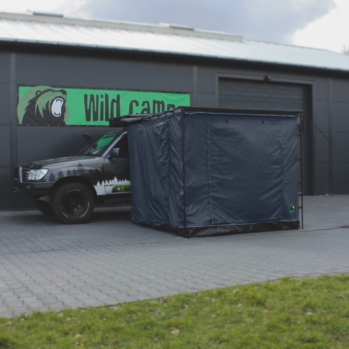 Namiot do markizy Wild Camp 2,5 x 3 m szary - ujęcie 3