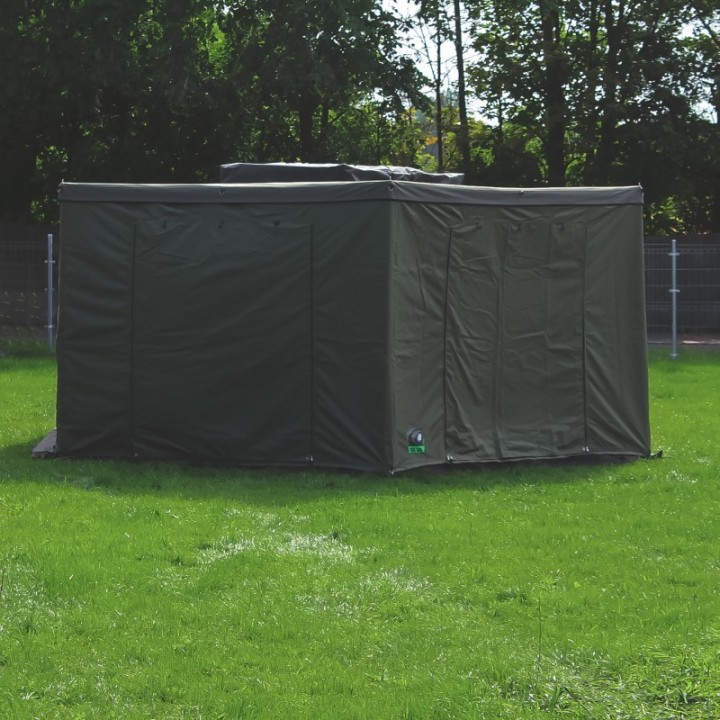 Przedsionek zadaszenia Wild Camp HEX 2,5 m – strona pasażera, zielony - ujęcie 14