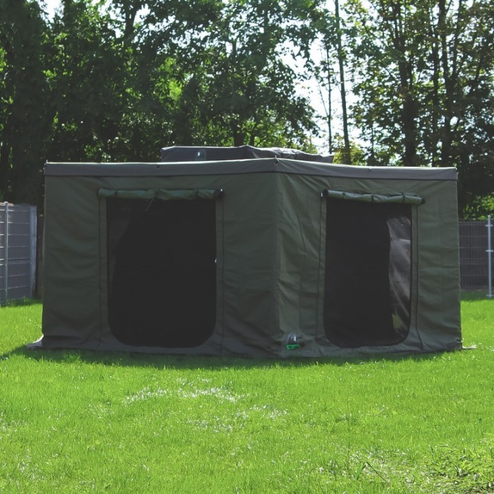 Przedsionek zadaszenia Wild Camp HEX 2 m – strona pasażera, zielony - ujęcie 6
