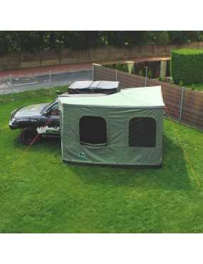 Batwing 2.4 m 270° Awning Enclosure – Green, Driver’s Side