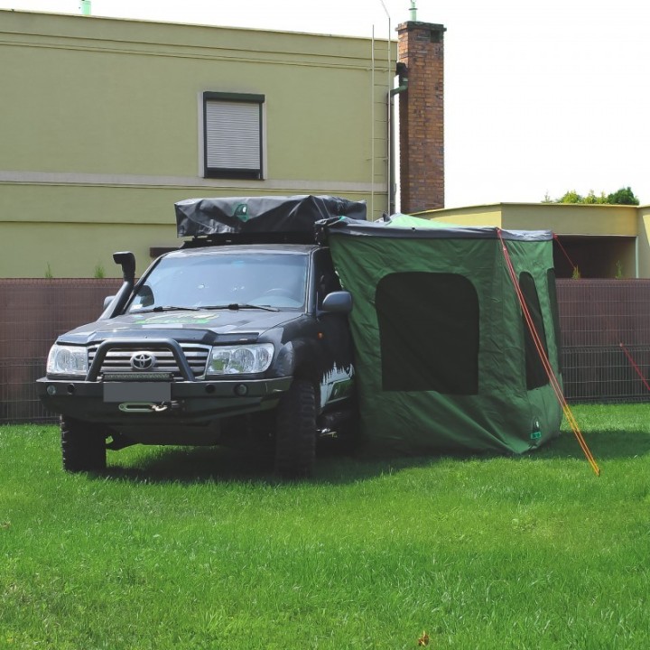 Przedsionek zadaszenia Wild Camp Batwing 2,4 m – kierowca, zielony - ujęcie 7