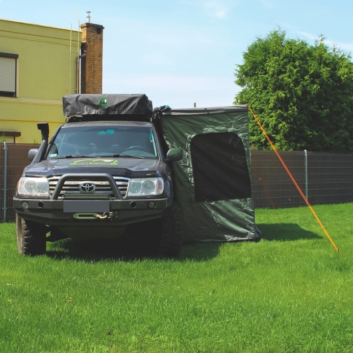 Przedsionek zadaszenia Wild Camp Batwing 2,4 m – kierowca, zielony - ujęcie 8