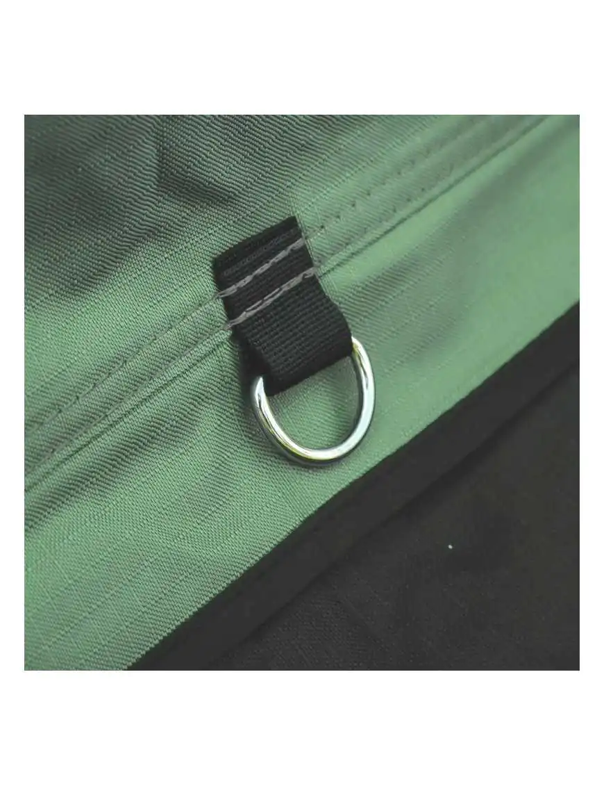Batwing 2.4 m 270° Awning Enclosure – Green, Driver’s Side