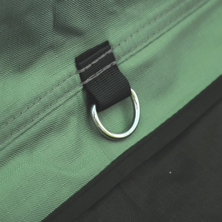 Przedsionek zadaszenia Wild Camp Batwing 2,4 m – kierowca, zielony - ujęcie 12