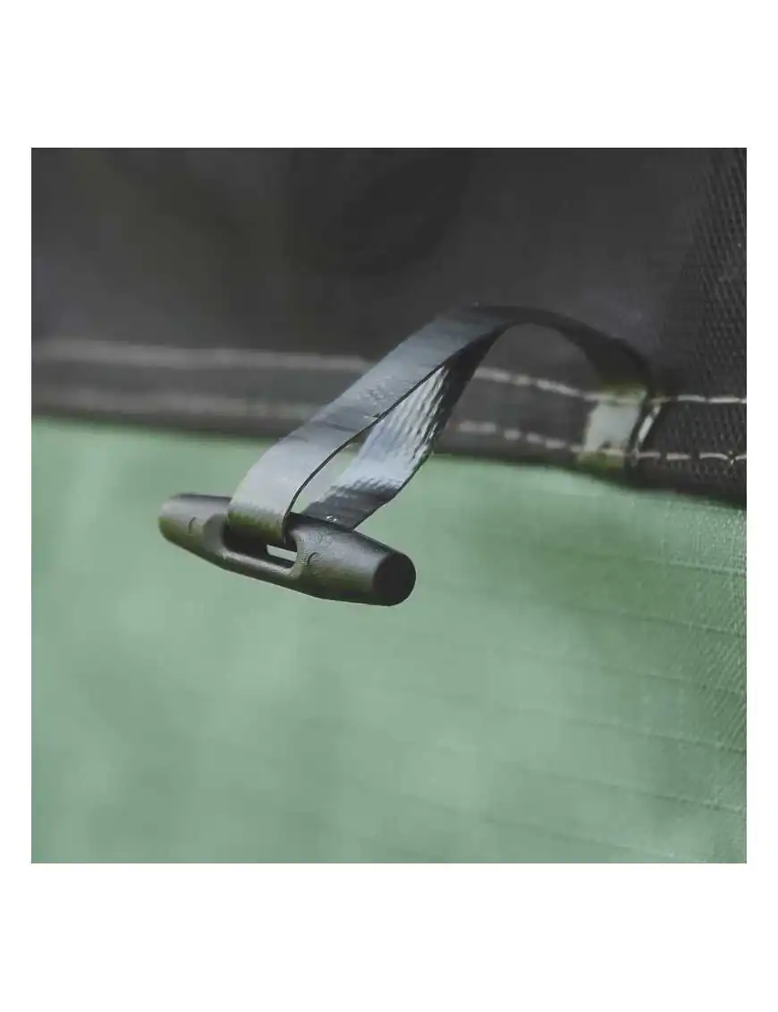 Batwing 2.4 m 270° Awning Enclosure – Green, Driver’s Side