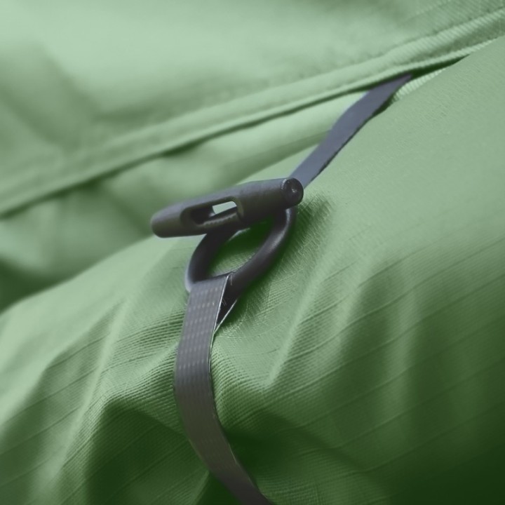 Przedsionek zadaszenia Wild Camp Batwing 2,4 m – kierowca, zielony - ujęcie 14