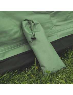 Batwing 2.4 m 270° Awning Enclosure – Green, Driver’s Side