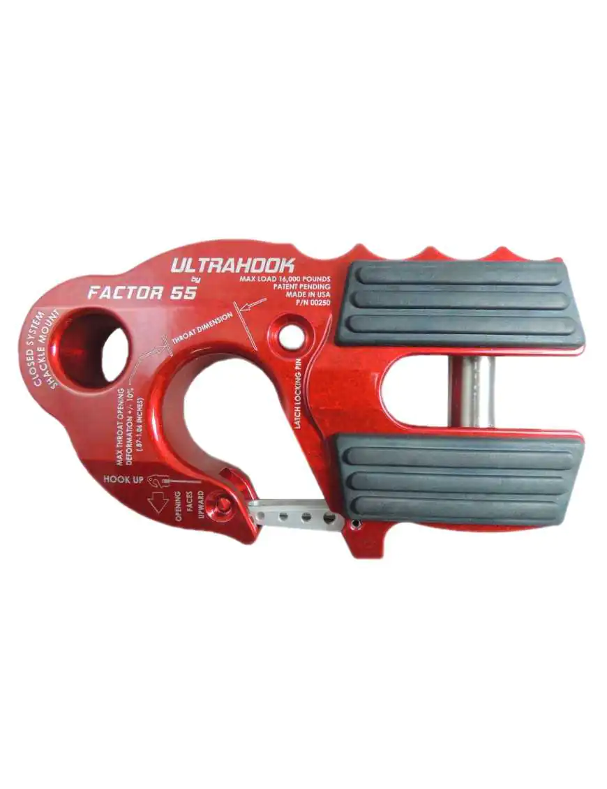 Czerwony Hak UltraHook Factor 55 Czerwony Hak UltraHook Factor 55