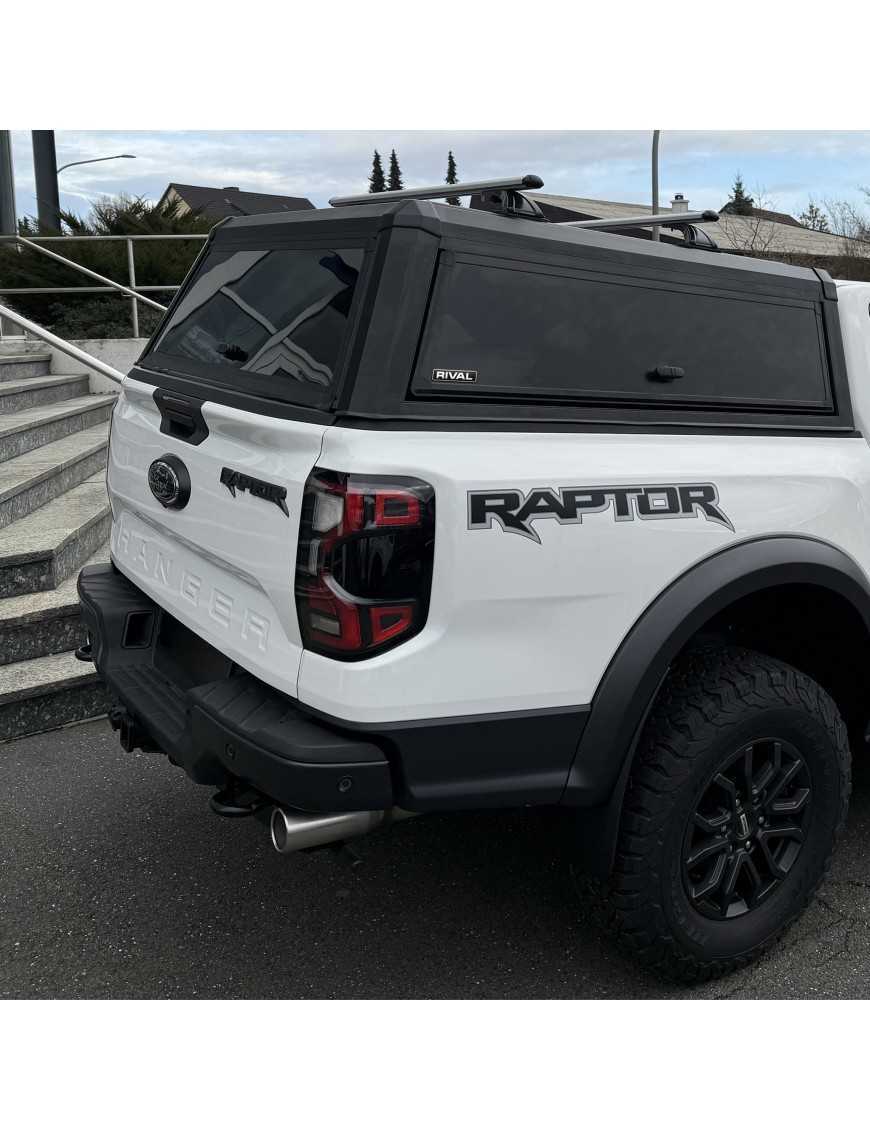 Hardtop Zabudowa aluminiowa Rival 4x4 FORD RANGER RAPTOR Double Cab 2022- RANGER 2022- 3 L| DIESEL 2 L | DIESEL - ujęcie 3 Hardtop Zabudowa aluminiowa Rival 4x4 FORD RANGER RAPTOR Double Cab 2022- RANGER 2022- 3 L| DIESEL 2 L | DIESEL - ujęcie 3