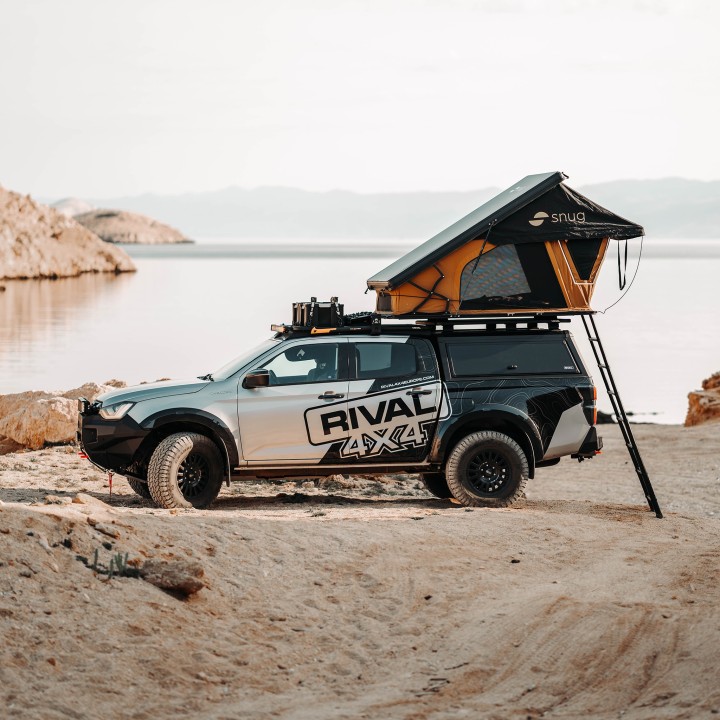Zabudowa ISUZU D-MAX Double Cab 2021-2023 1,9 L | DIESEL 3 L | DIESEL RIVAL 4x4 Osłony i zderzaki - ujęcie 5