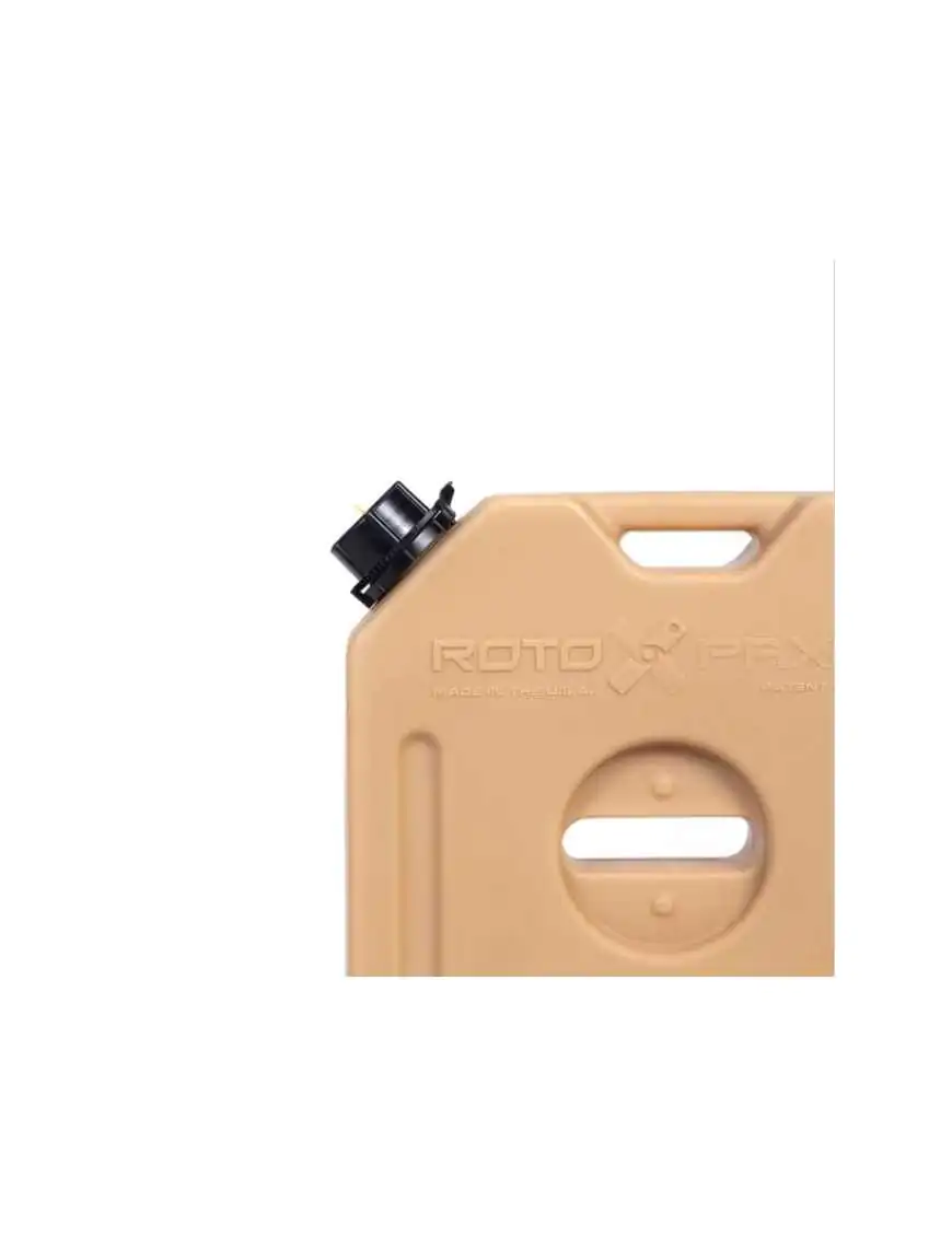 Ultra-Durable RXX-2TAN Jerry Can (Sand Color) Rotopax