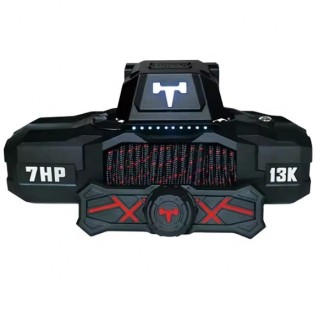 Wyciągarka T-max Force View Titan 12v 13000lbs z liną syntetyczną w oplocie - ujęcie 2