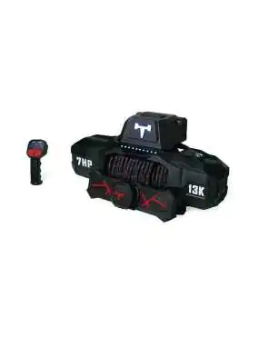 T-max Force View Titan 12V 13000lbs Winch with Synthetic Rope in Sheath