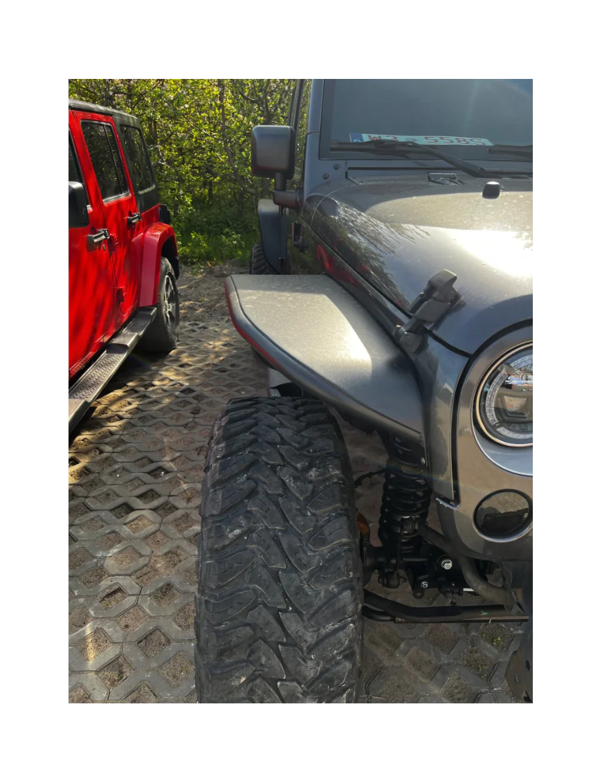 Wide XL Fender Flares for Jeep Wrangler JK/JKU
