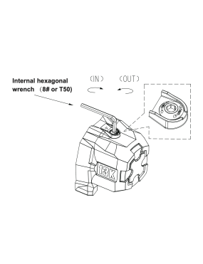 Wyciągarka T-max Force View Titan 12v 13000lbs z liną syntetyczną w oplocie 9247106A - ujęcie 12