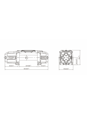 Wyciągarka T-max Force View Titan 12v 13000lbs z liną syntetyczną w oplocie 9247106A | Szekla4x4.pl