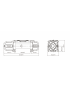 Wyciągarka T-max Force View Titan 12v 13000lbs z liną syntetyczną w oplocie 9247106A