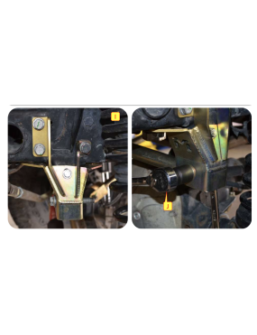 Wzmocnienie mocowania Panharda Jeep Wrangler JL 2024- Gladiator | Szekla4x4.pl