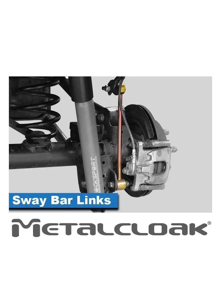 Rear Wrangler JK JK Sway Bar Link Extension Kit, 12.25"