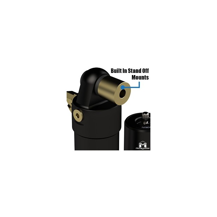 Amortyzatory RockSport Black 4,5 - 5,5" Jeep Wrangler JL Gladiator przednie METALCLOAK - ujęcie 2