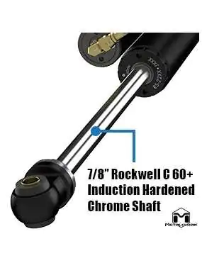 Amortyzatory RockSport Black 4,5 - 5,5" Jeep Wrangler JL Gladiator przednie