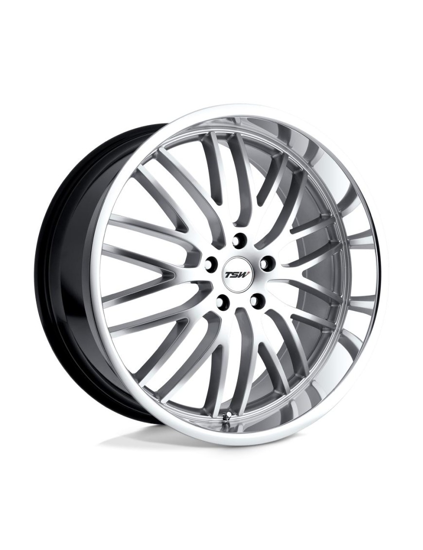 Felga aluminiowa SNETTERTON Hyper Silver W/ Mirror Cut Lip TSW