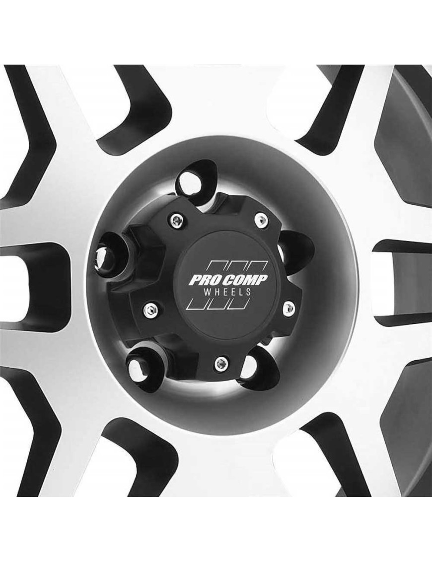 Felga aluminiowa 3541 Satin Silver & Black ProComp
