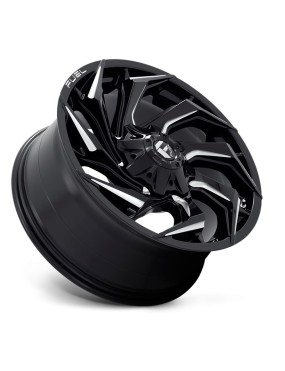Felga aluminiowa D753 Reaction Gloss Black Milled Fuel
