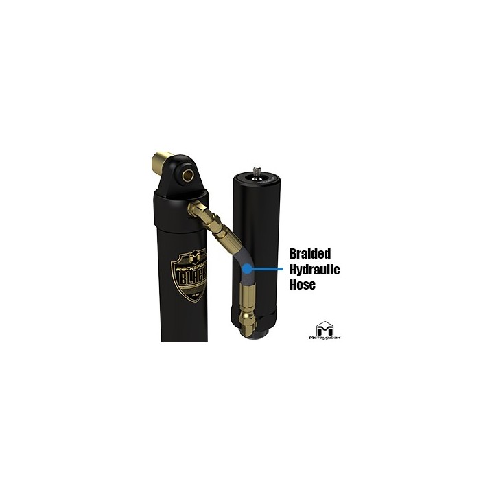 Amortyzatory przednie Rocksport Black 2,5-3,5 lift Jeep Wrangler JL | Gladiator METALCLOAK - ujęcie 7