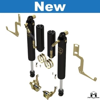 Amortyzatory przednie Rocksport Black 2,5-3,5 lift Jeep Wrangler JL | Gladiator METALCLOAK