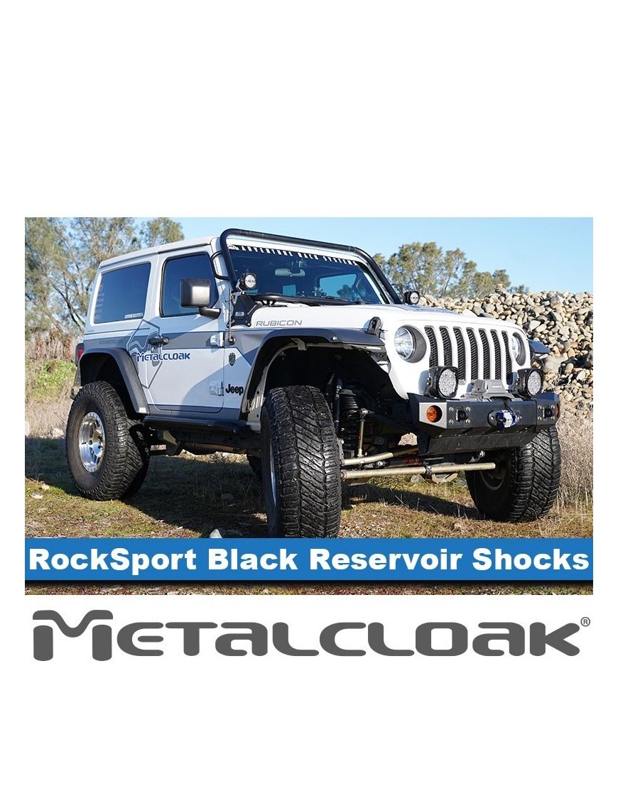 Amortyzatory RockSport BLACK przednie 2,5-3,5 lift Jeep Wrangler JL | Jeep Gladiator | Szekla4x4.pl