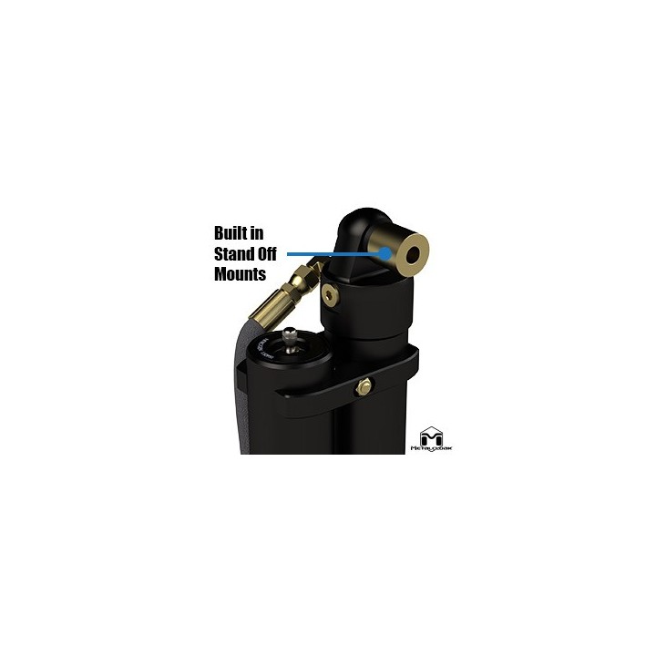 Amortyzatory RockSport BLACK tylne 2,5-3,5 lift Jeep Wrangler JL | Gladiator METALCLOAK - ujęcie 6
