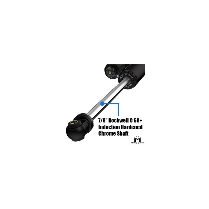 Amortyzatory RockSport BLACK tylne 2,5-3,5 lift Jeep Wrangler JL | Gladiator METALCLOAK - ujęcie 10