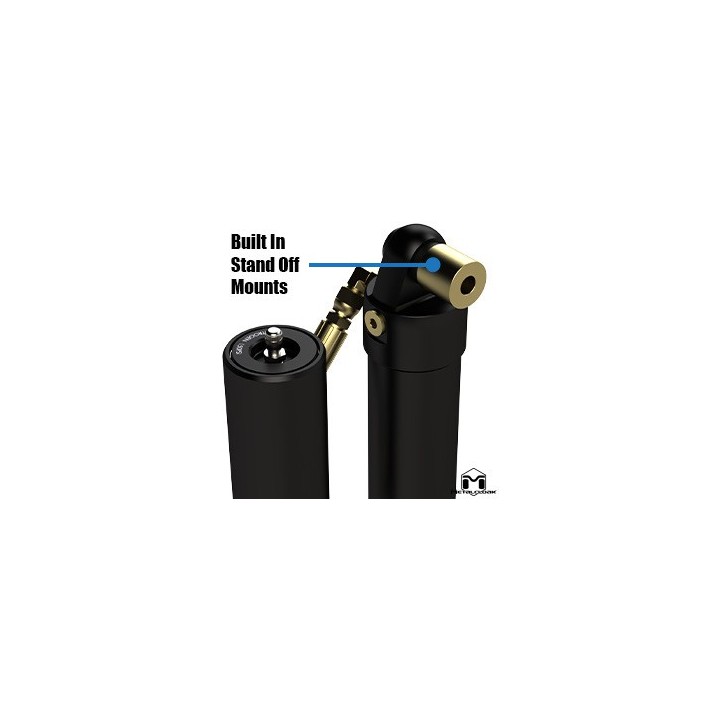 Amortyzatory przednie RockSport BLACK 4.5-5,5 lift Jeep Wrangler JL | Gladiator METALCLOAK - ujęcie 9